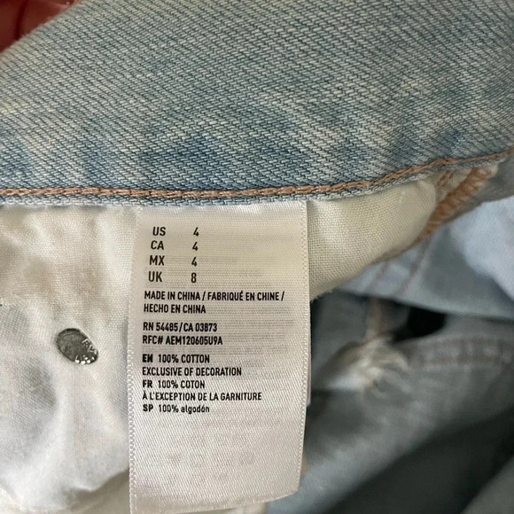 American Eagle distressed denim shorts - Picture 6 of 6